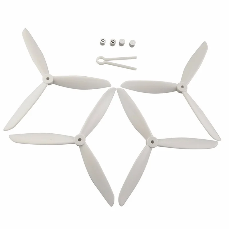 4 шт./компл. обновленное 3-листовое лезвие для MJX B3 B2 B2C B2W Bugs 3/2/ Hubsan H501S запасные