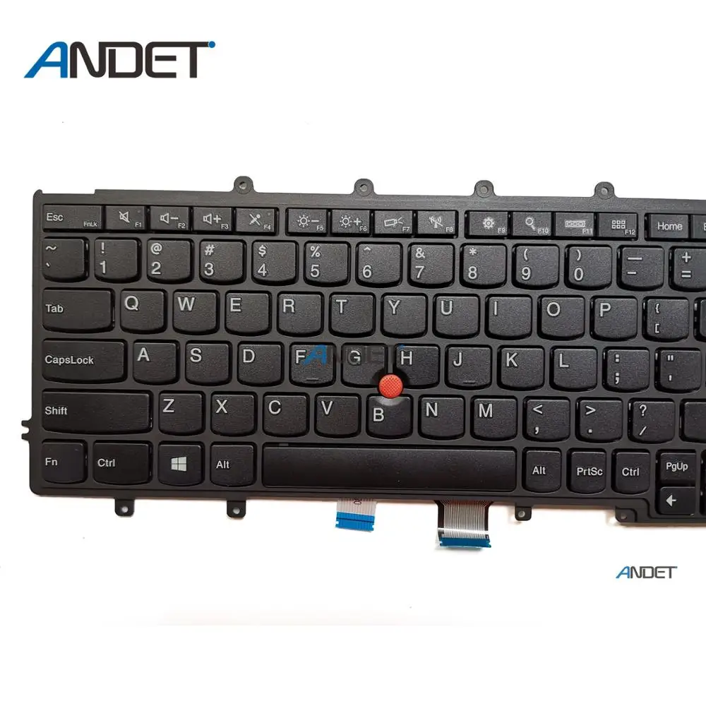 Новая Оригинальная английская клавиатура для Lenovo ThinkPad X230S X240 X250 X260 X270 США без