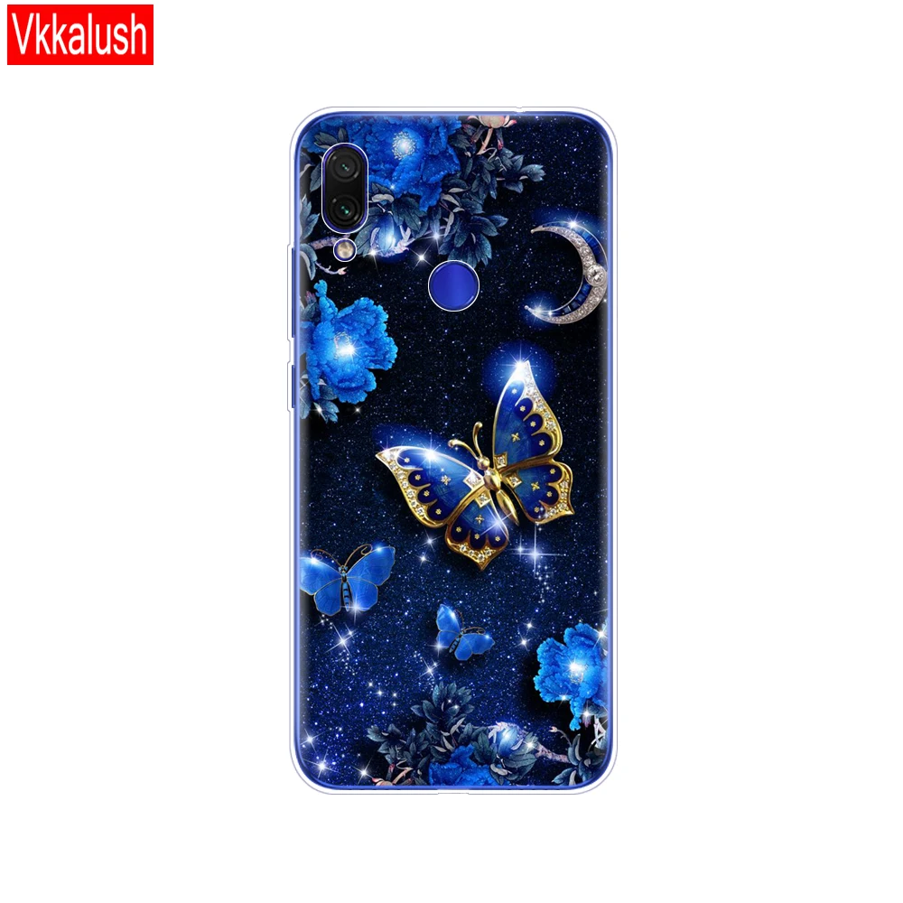 80040 Чехол для Xiaomi Redmi Note 7, силиконовый мягкий ТПУ с рисунком, чехол для Xiaomi Redmi Note 7 PRO, 6,3 дюймов, Fundas Coque Redmi Note7, чехлы - Цвет: 80040