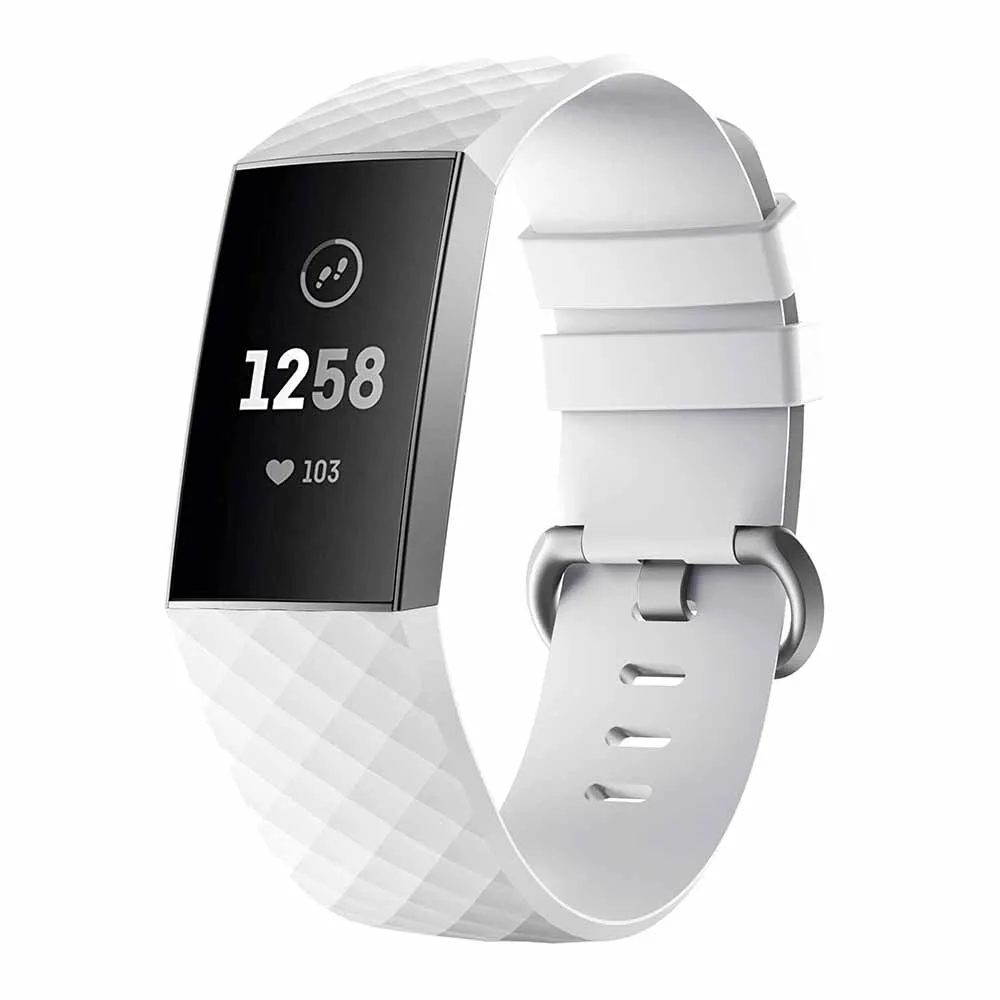 Силиконовый браслет для ремешка часов Fitbit Charge 3 умный Браслет спортивный сменный Браслет для часов Fitbit Charge3 часы