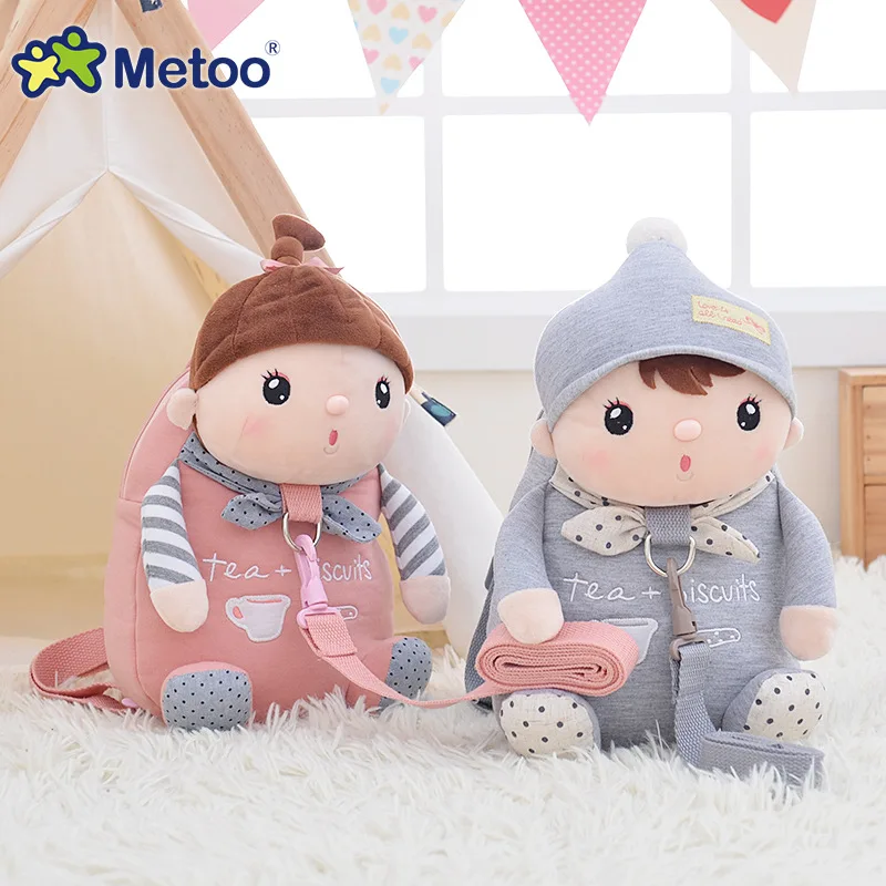Плюшевый Рюкзак Metoo с защитой от потери милые мягкие игрушки для девочек детей