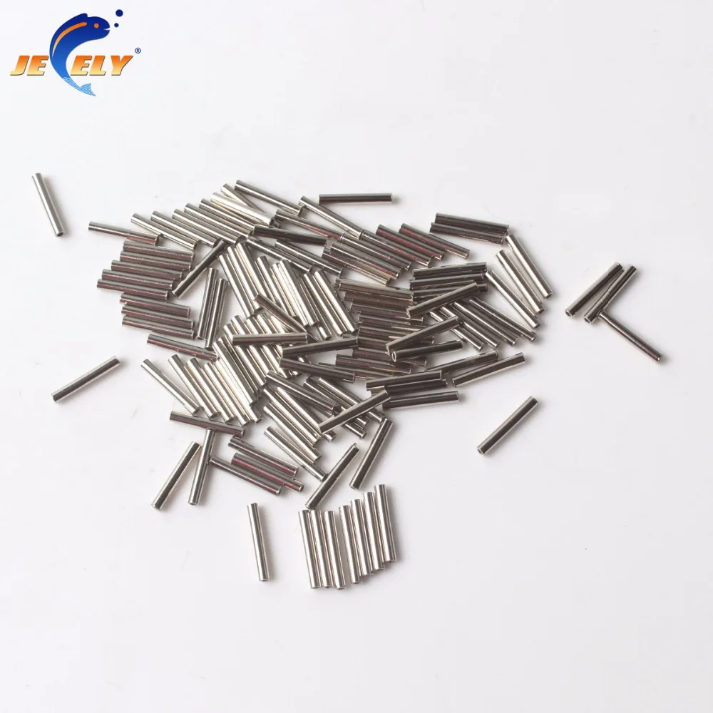 100 шт./пакет 0 8 мм 3 4 Одиночная латунная медная труба для длинной лески подводной