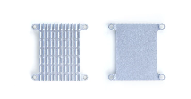 RealQvol NanoPi NEO/NEO Air/NEO 2/Core/Core2/NEO Plus2 алюминиевый радиатор с термопастой и винтовым шагом 35,4*35,4