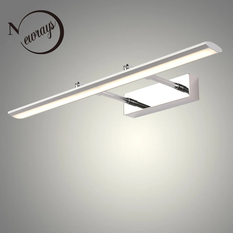 Современные минималистичные зеркальные фары с длинными полосками металлические