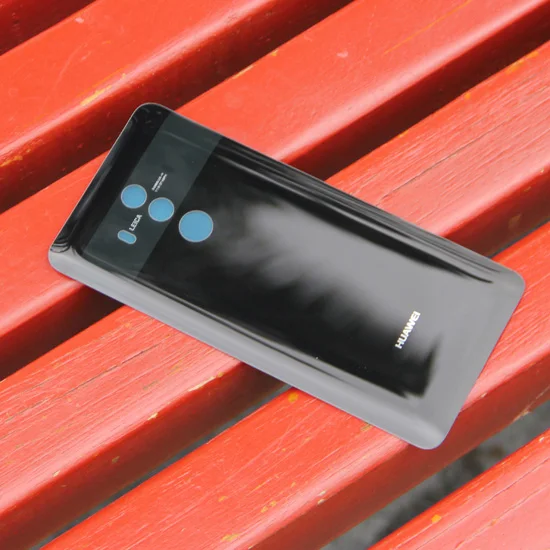 Black Чехол для задней батареи huawei, чехол для huawei mate 10 Pro mate 10 Pro, чехол для задней панели со стеклом - Цвет: Black