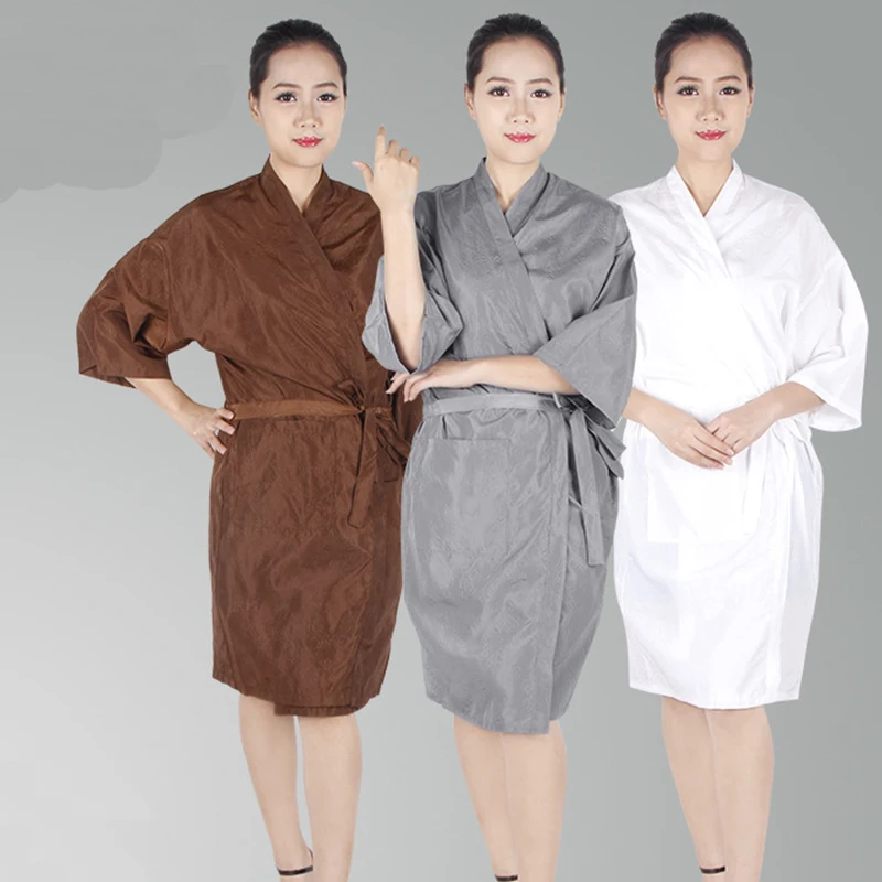 1 шт для парикмахерских салонов кимоно широкая одежда Водонепроницаемый с