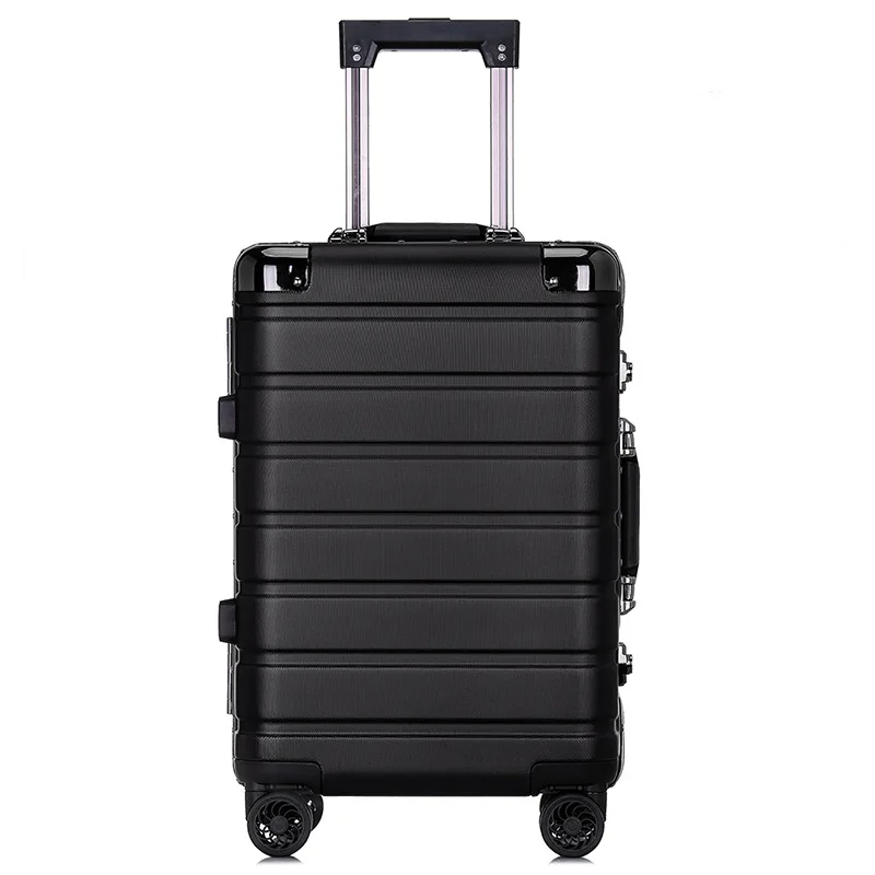1PCS 2" 24" дюймов, Высококачественная алюминиевая рама+ Корпус из поликарбоната, чехол для чемодана для путешествий, универсальная сумка для путешествий на колесах, чехол на колесиках - Цвет: 1PCS