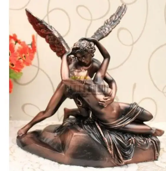 Character angel Retro hand painted handicraft european-style when figures Classical home craft decoration wine sports | Дом и сад