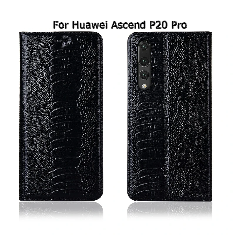 Топ из натуральной коровьей кожи Магнитный чехол для huawei Ascend P30 P20 Pro Lite подставка Флип Ретро чехол для телефона чехол
