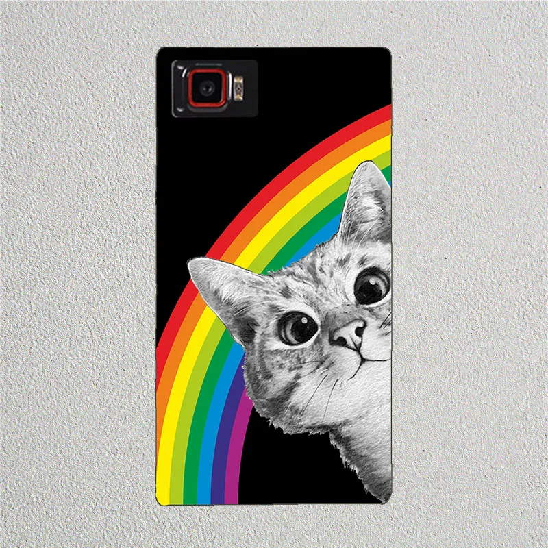 Чехол для Lenovo Vibe Shot X X2 с животным волком и кошкой модная задняя крышка принтом