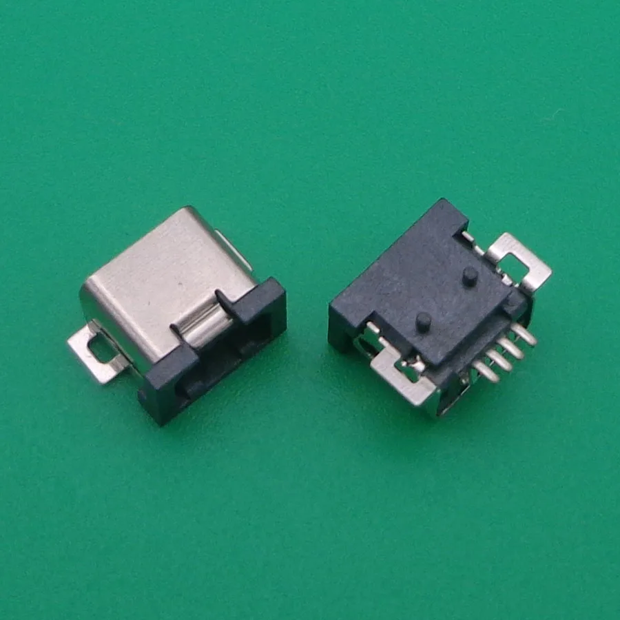 Разъем micro usb 4 p pin mini разъем для зарядки питания Мобильный телефон планшетный ПК 100