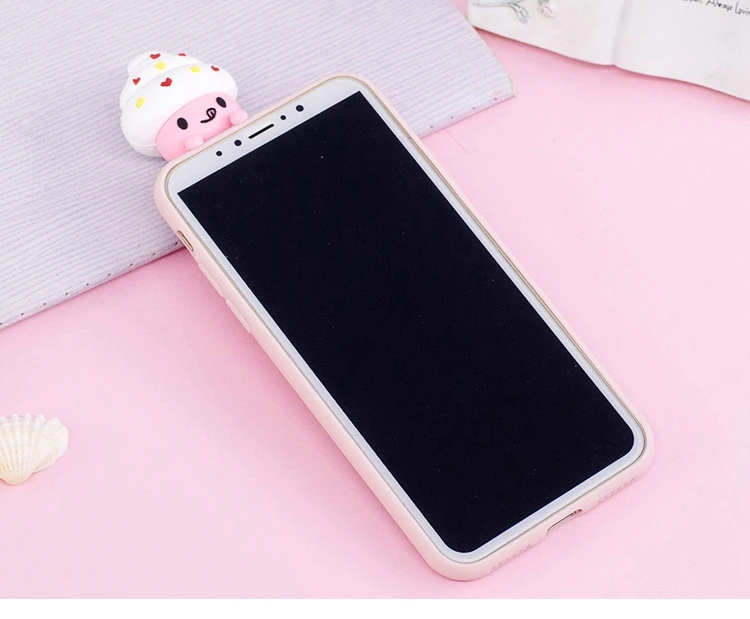 3D чехол для iPhone 6, 7, 8 plus, чехол, панда, единорог, фрукты, фламинго, чехол для телефона s, для iPhone 5S, 5, SE, чехол для iPhone X, чехол