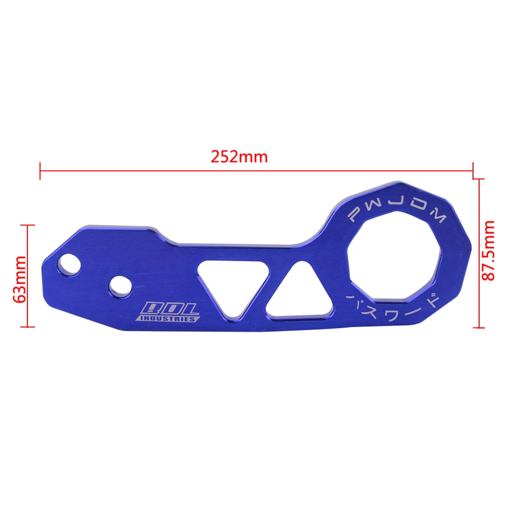 

Universal Aluminum Alloy JDM Car Trailor Rear Front Towing Hook for Honda Civic
