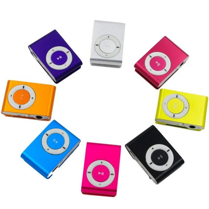 Портативный mp3 плеер мини MP3 с зажимом водонепроницаемый спортивный музыкальный