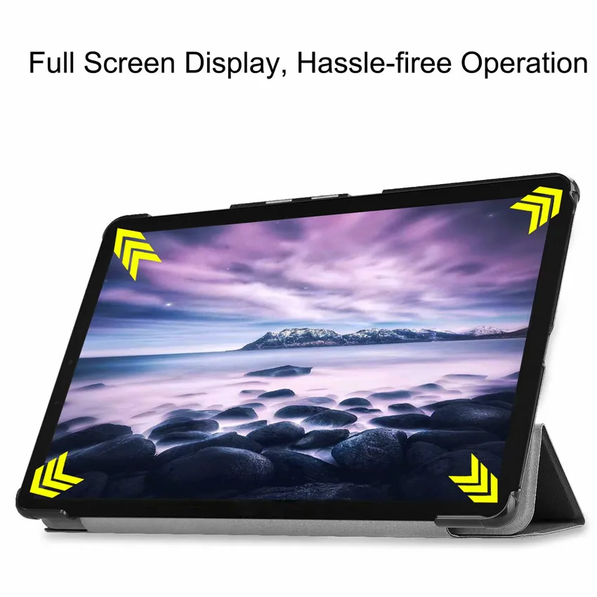 Тонкий чехол для Samsung Galaxy Tab A 10 5 Женский из искусственной кожи планшета T590 T597 T595 2018
