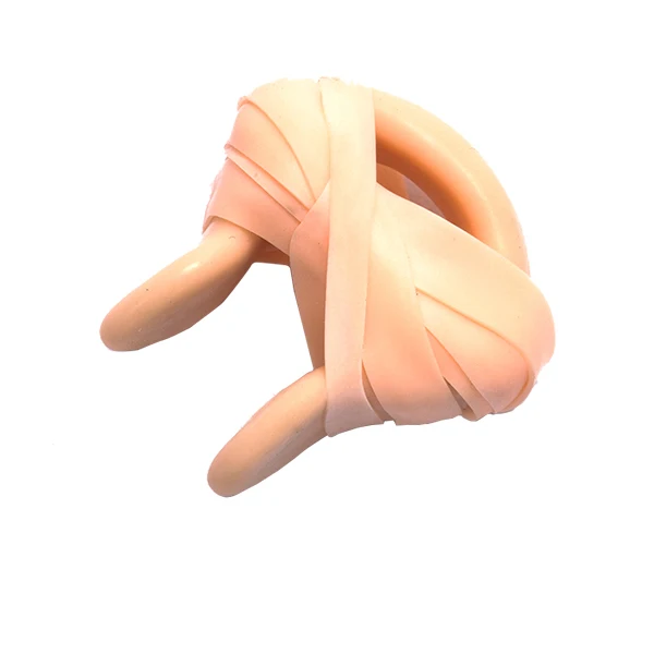 The new adult latex nose clip antiskid waterproof rice white rope and swimming nasal splintfor unisex free shipping | Спорт и