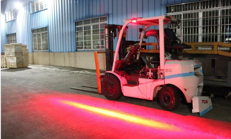 12v 80v Электрический вилочный погрузчик светильник безопасности вилка лифт