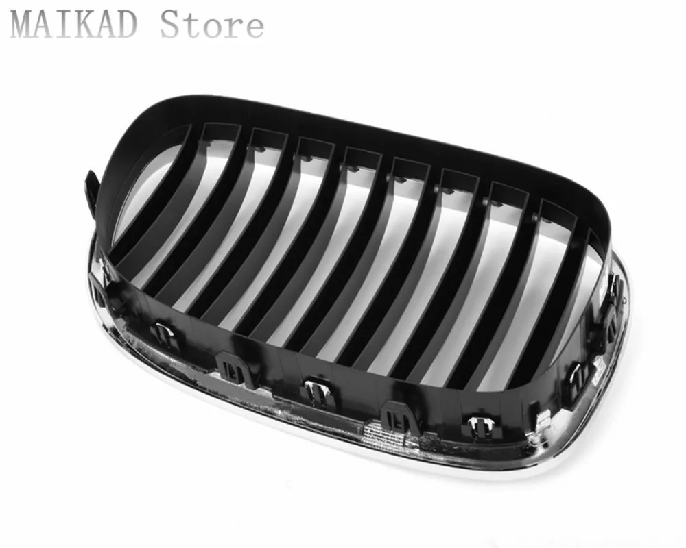 2 шт./пара хромированная решетка передняя левая для BMW F01 F02 F03 F04 730i 740i 750i 760i 730Li 740Li
