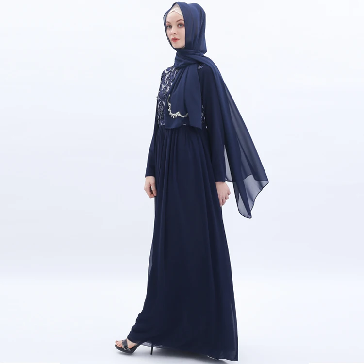 Платье с блестками мусульманская абайя для женщин турецкое платье Marocain Femme