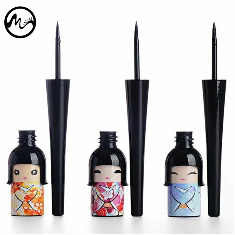 Жидкая подводка для глаз MINCH Doll 1 шт. милая водостойкая ручка макияжа женские