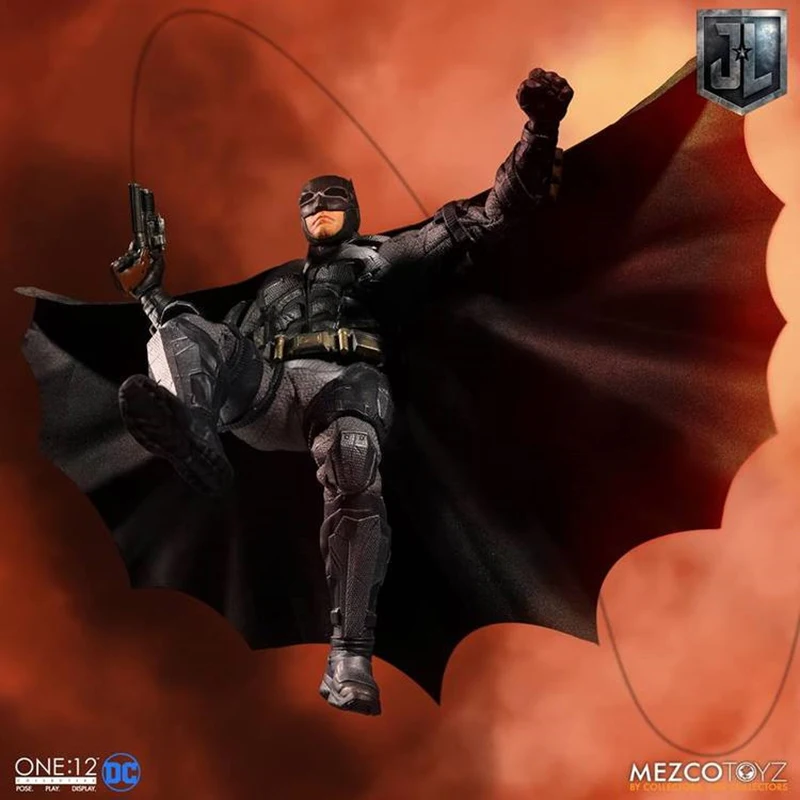 17 см фигурка кукла 1/12 масштаб JusticeLeague Бэтмен Тактический Костюм Полный набор кукла для коллекции подарок на год игрушки модель Фигурка