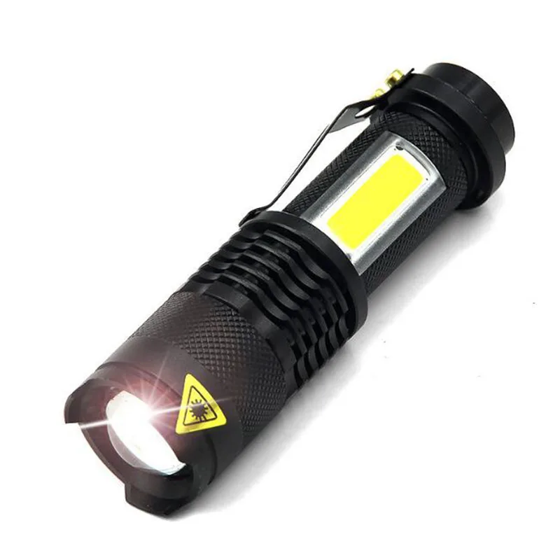 

Q5 COB Flashlight LED Work Light Portable Powerful Torch led lights AA battery flashlights hand torch lamp lanterna Lighting