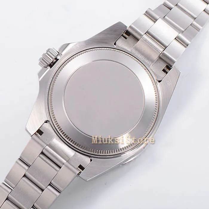 Мужские часы-браслет BLIGER 40 мм с керамическим покрытием светящимся сапфиром