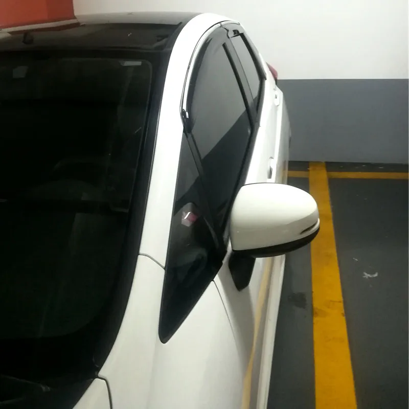 

Fit For Honda Jazz Fit 2014 2015 2016 2017 2018 4PCS/SET Window Visor Vent Shades Sun Rain Deflector Guard Auto Accessories