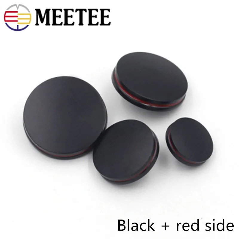 Meetee 10/20 шт 10-25 мм Модные металлические пуговицы для рубашек костюм одежда пуговица для пальто или свитера Одежда Аксессуары DIY материалы BD278
