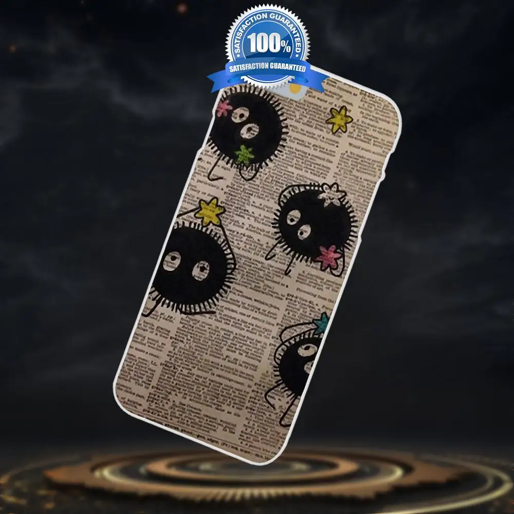 Bixedx Studio Ghibli Spirited Away Soot Design For Huawei G7 G8 Honor 5A 5C 5X 6 6X 7 8 V8 Mate 9 P7 P8 P9 P10 Lite Plus on - Дизайн Bixedx Studio Ghibli Пыль из "Унесенных призраками" для Huawei G7 G8 Honor 5A 5C 5X 6 6X 7 8 V8 Mate 9 P7 P8 P9 
