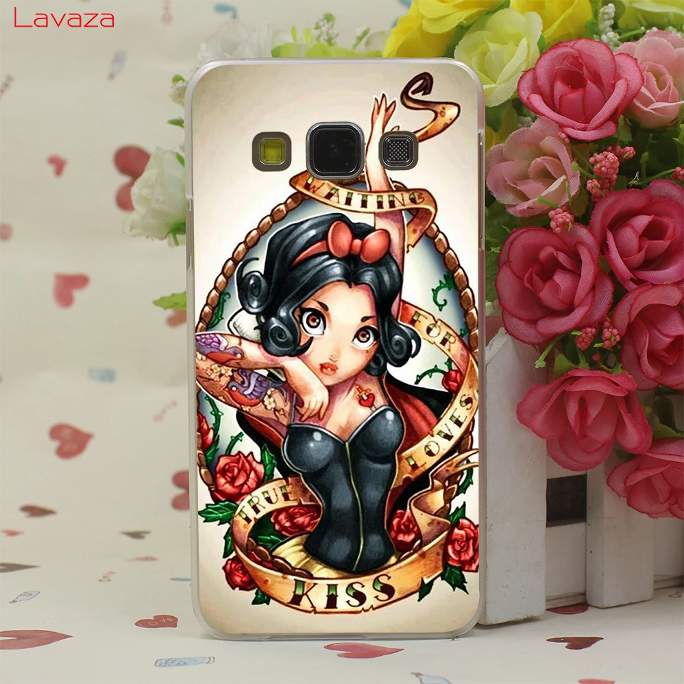 Чехол для телефона Lavaza Tattooed Alice Ariel Jasmine Samsung Galaxy J8 J7 Duo J4 J5 J6 Plus 2018 2017 2016 J2 J3 Prime
