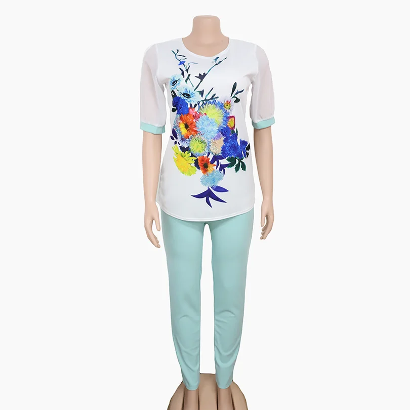 2019 Новое поступление элегантные модные стильные африканские женские комплекты