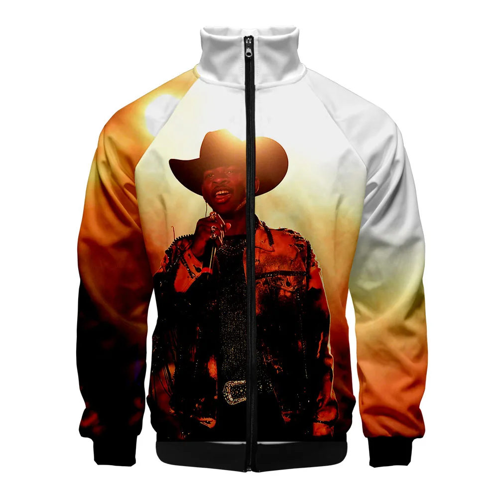 Свитшот Lil Nas X с 3D принтом для мужчин и женщин Повседневная теплая одежда на