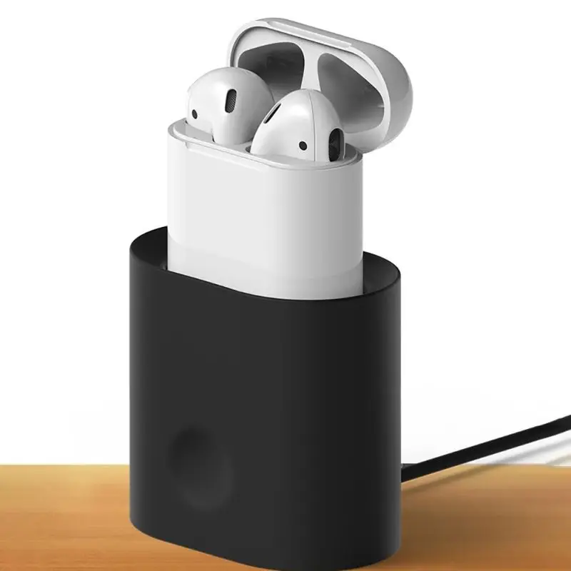 Простой стиль Мягкий Портативный Силиконовый чехол для зарядного устройства