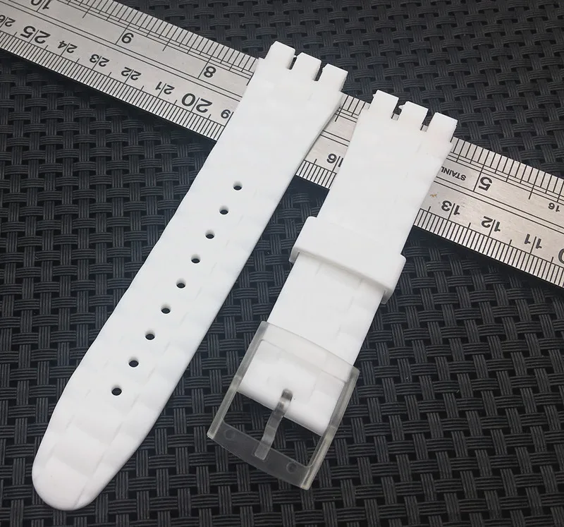 Резиновый ремешок для часов Swatch дайвинга спортивный мужских версия SUUB SUUB101
