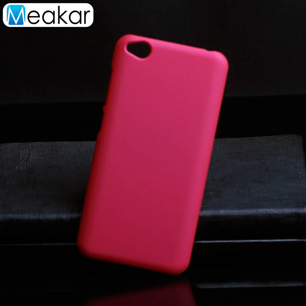 Матовый пластиковый чехол 5.0для Xiaomi Redmi Go чехол для Xiaomi Redmi Go чехол-лента на заднюю панель - Цвет: Rose Red