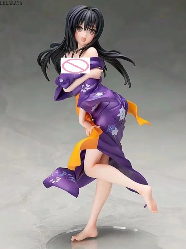 Для любви Ru тьма сексуальная девушка Haruna Sairenji Yukata Kurosaki Meia Kotegawa Yui халат Lala Ver ПВХ