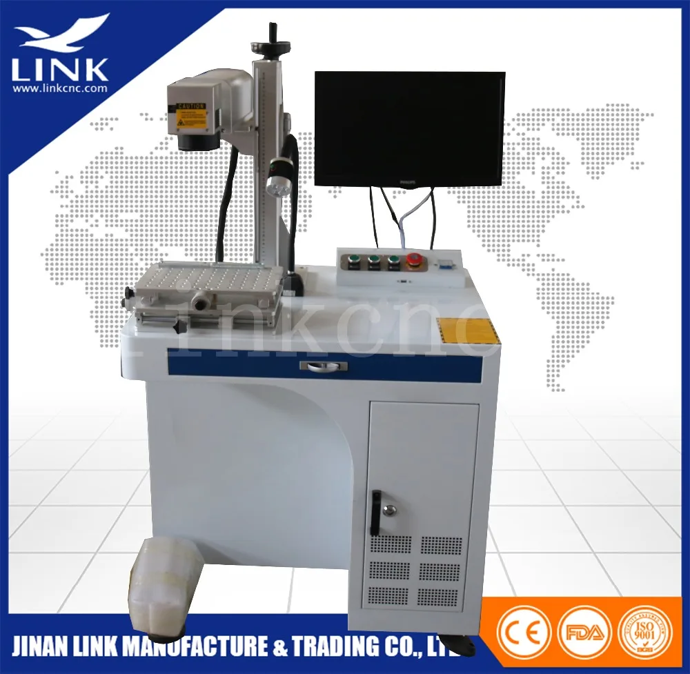 LXJ 20 Вт волоконно оптическая лазерная маркировочная машина Вт/30 для металла