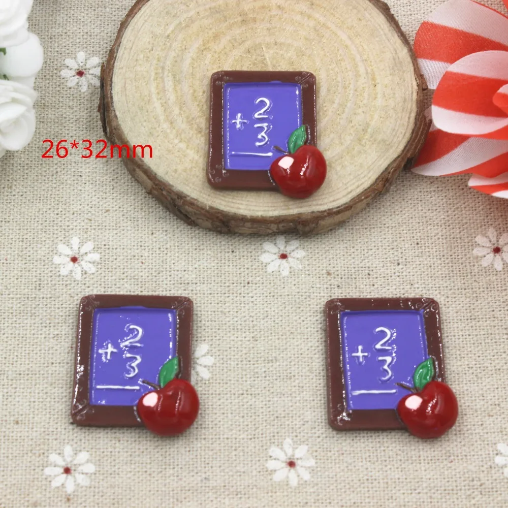 

15pcs/lot resin cabochons accessories new arrival resin back board kids jewelry decoration