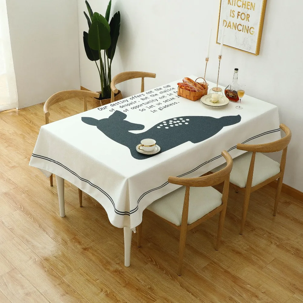 Высококачественная толстая ткань из хлопка и льна водонепроницаемая квадратная