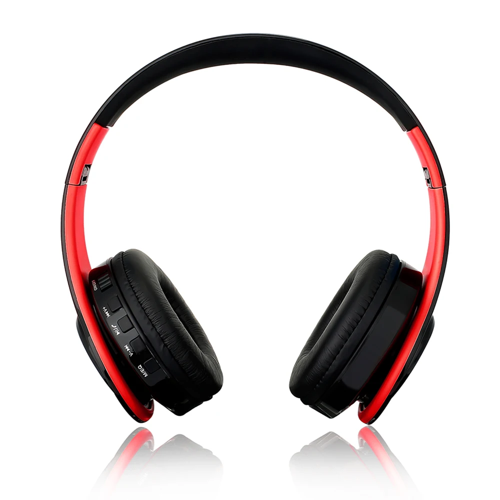 Беспроводные наушники Bluetooth стерео музыкальные гарнитуры TF карта MP3 плеер FM радио