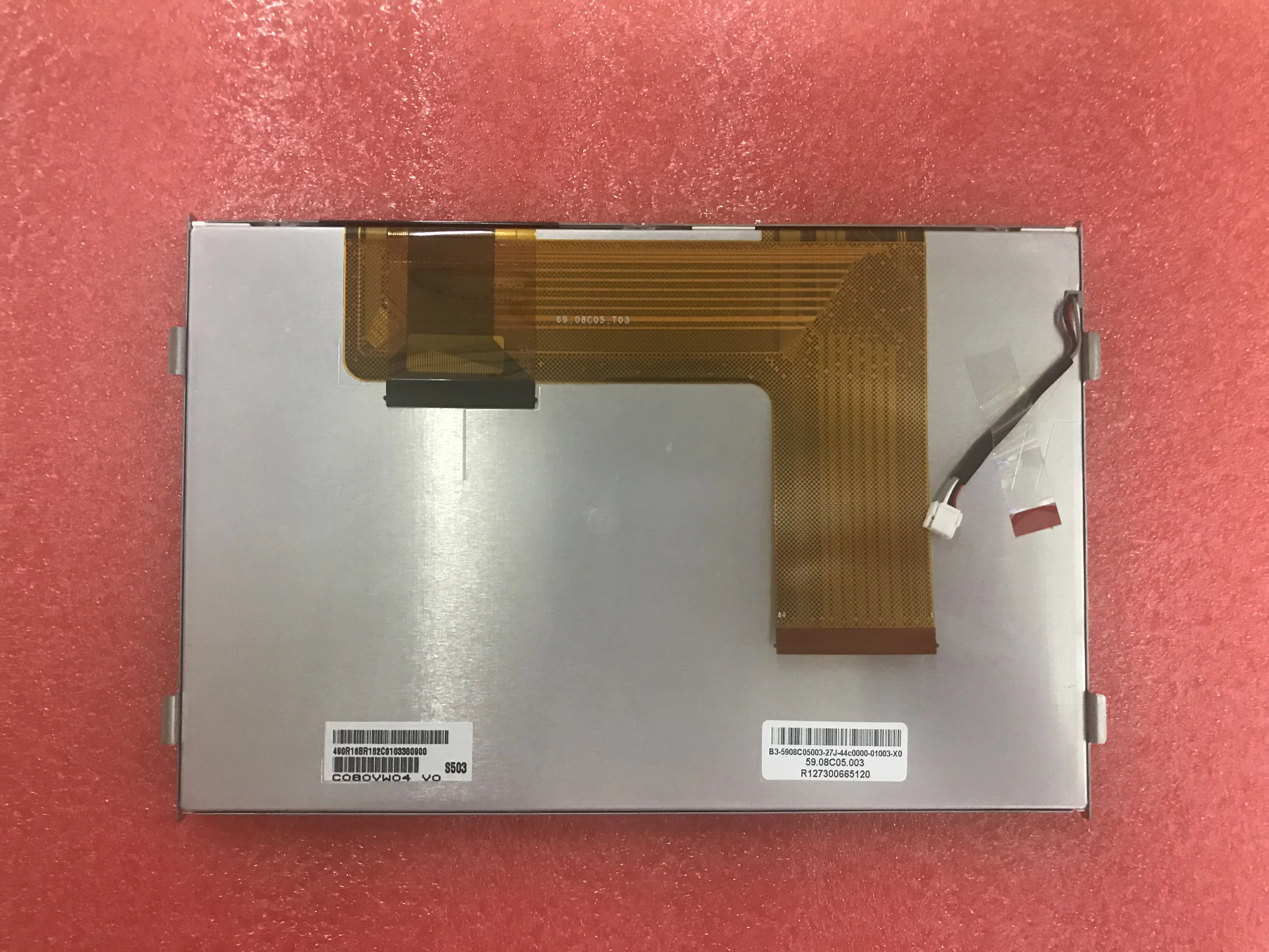 C080VW04 V0 8 0 дюймовый промышленный ЖК дисплей новый и класс искусственной кожи