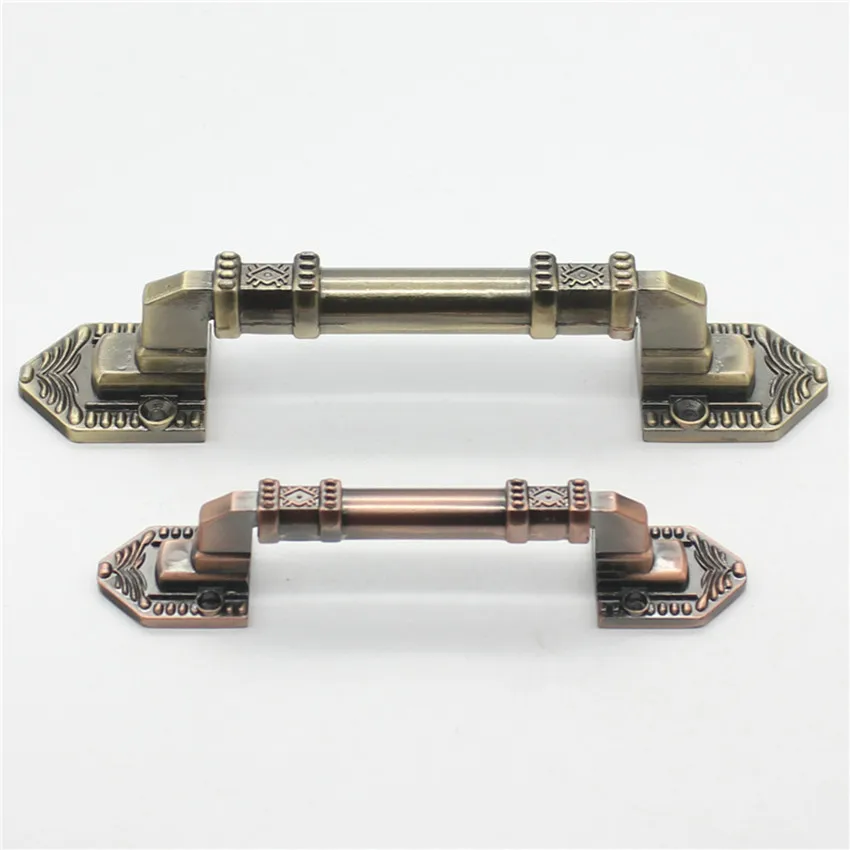 300 мм винтажная раскладная ручка для деревянных дверей бронзовая двойного