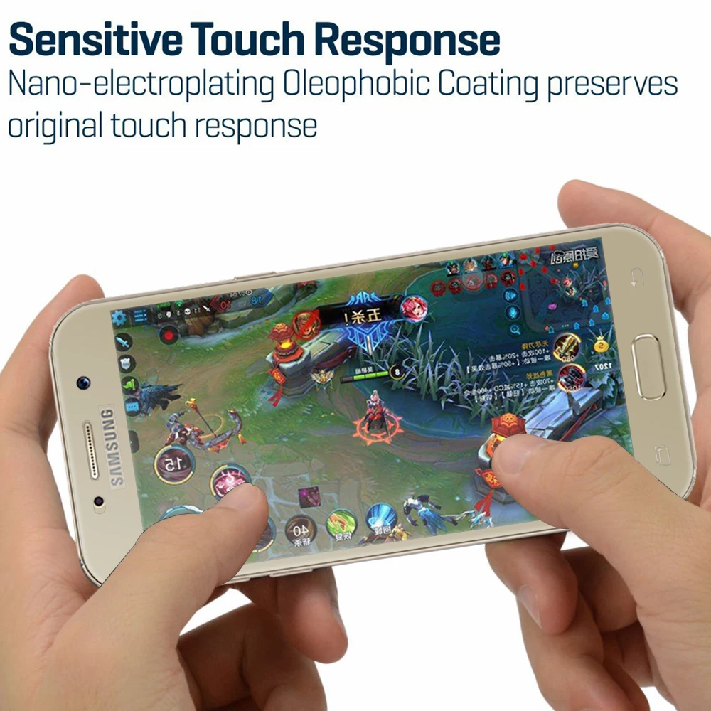 GerTong полное покрытие закаленное Стекло для samsung Galaxy J3 J5 J330F J7 J730F A3 A320F A5 A7 A720F S6 S7 Экран защитная пленка