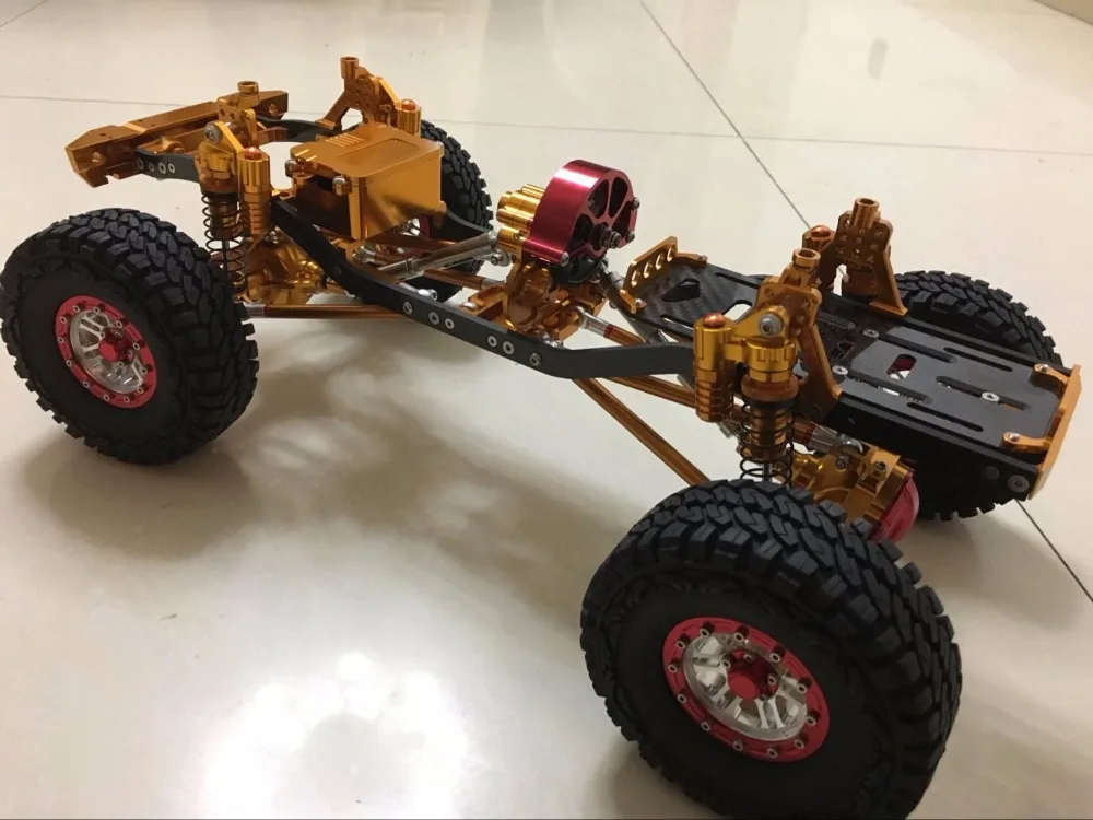 Высококачественный полностью металлический станок с ЧПУ SCX10 ROCK CRAWLER масштаб 1:10