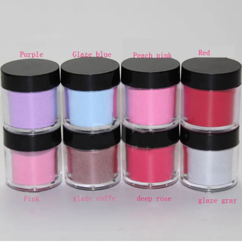 10ml Nude Color Dipping Powder Acrylic Glitter Without Lamp Cure Nail Dip Summer Gel Natural Dry 8colors Wholesale | Красота и