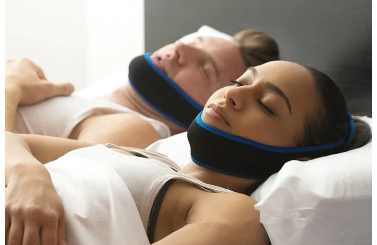 От Храпа ремешок для подбородка Anti Snore ремешок для подбородка храп пояс сон Поддержка анти апноэ челюсти решение