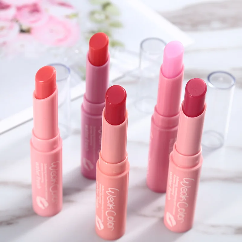 1 шт. красный бальзам для губ девочек милый увлажняющий крем Усилитель цвета