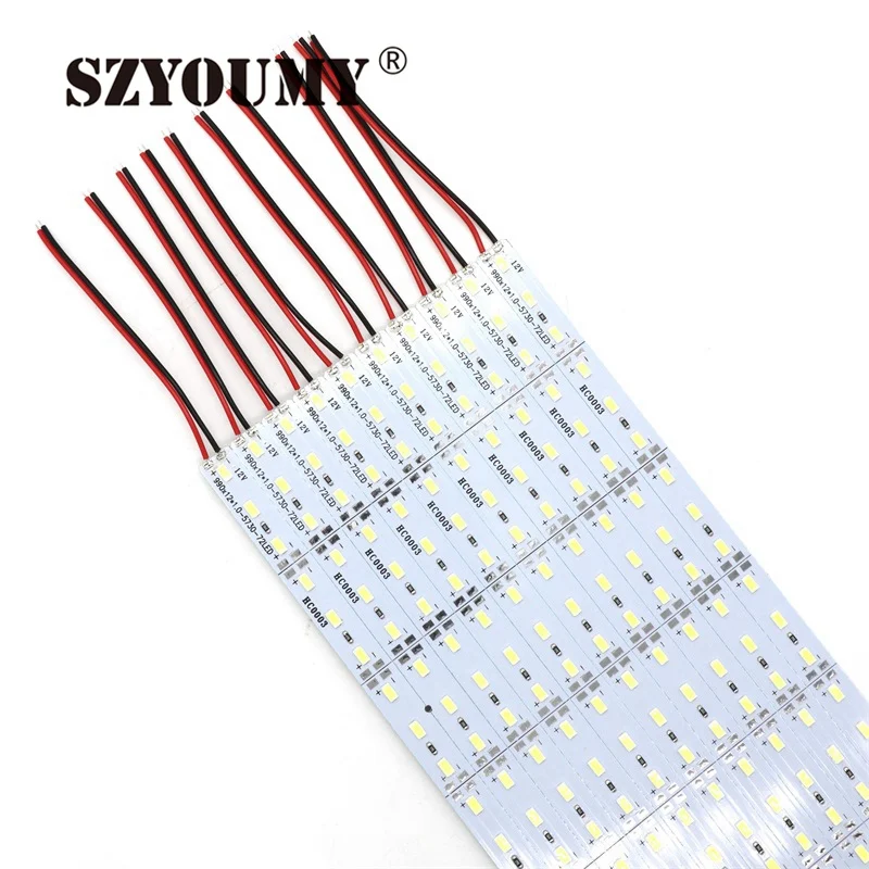 SZYOUMY 3 28 футов SMD 5630 Светодиодная панель алюминиевая печатная плата IP20