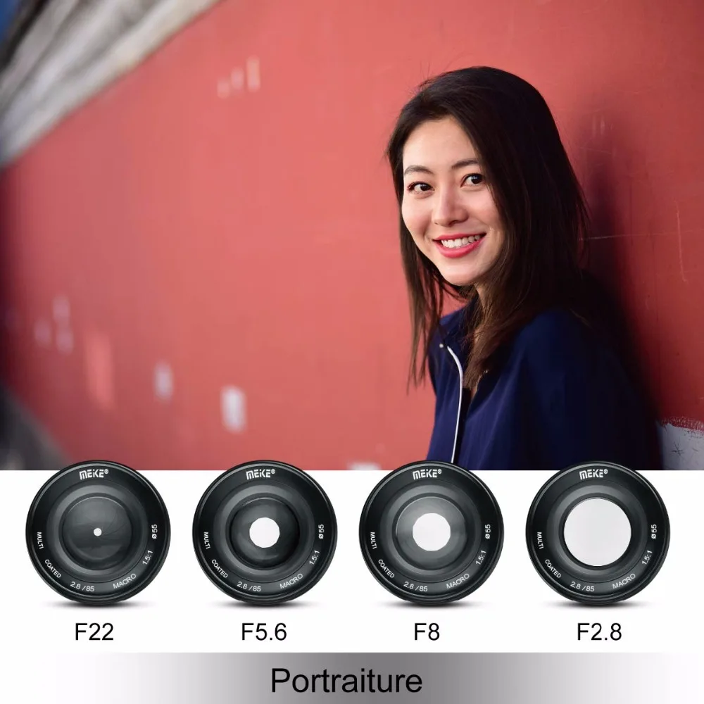 Meike 85 мм f2.8 Полнокадровый 1 5: макрообъектив для Sony e mount A6000 A6500 A5000 A6300 A5300 Nex3/3n/5/5t/5r/6